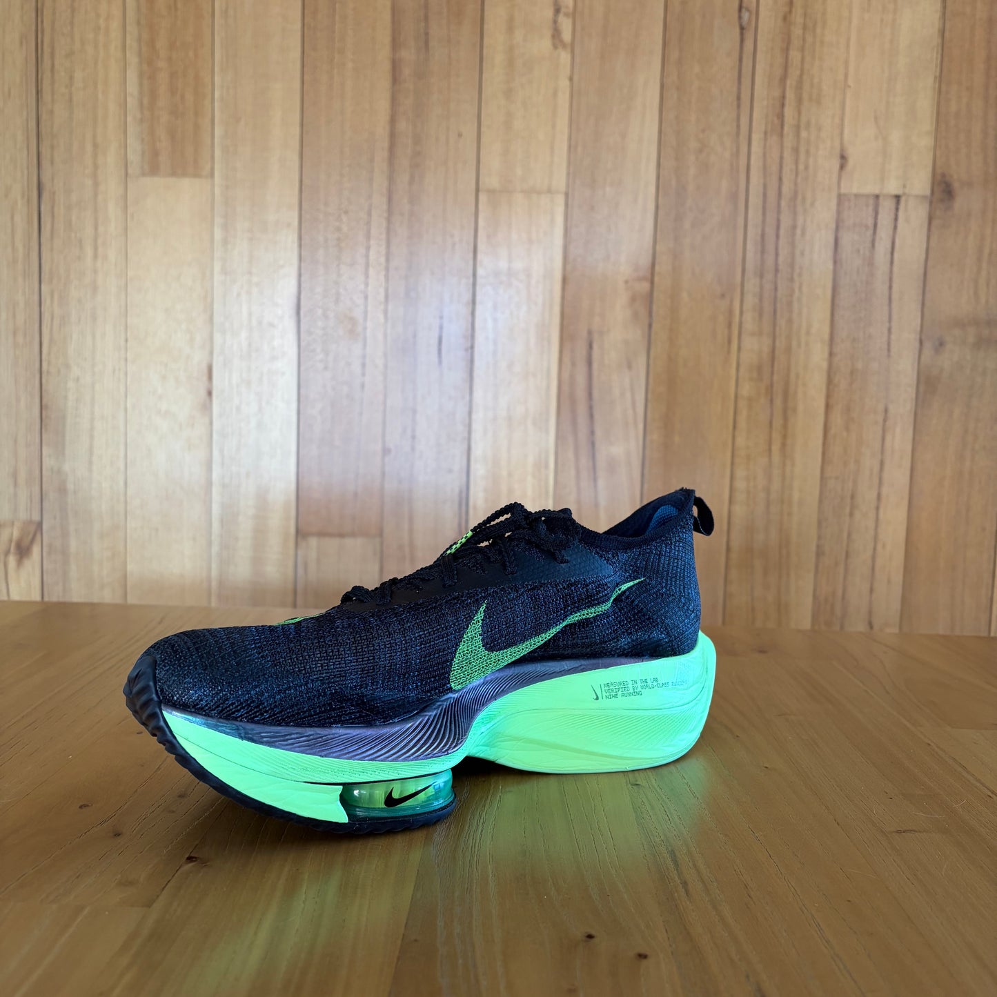 Nike Air Zoom Alphafly Next% - Valerian Blue/Black-Lime Blast