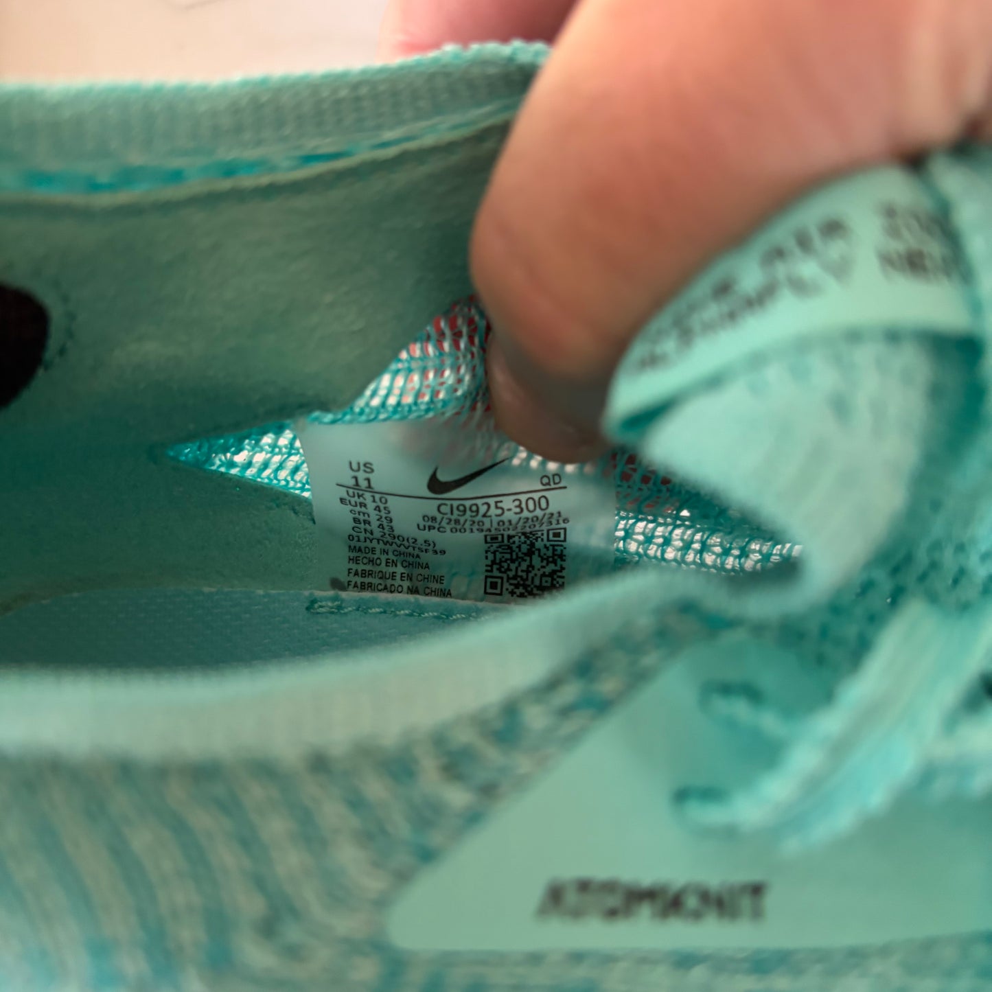 Nike Air Zoom Alphafly Next% - Hyper Turq/White-Black