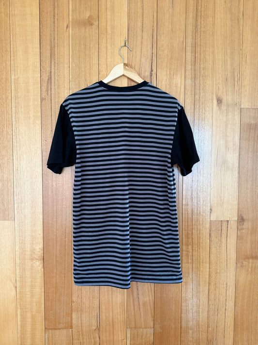 Nike Action Sports Striped Pocket Button T-Shirt