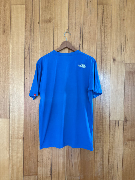 The North Face Large Logo T-Shirt (Blue)