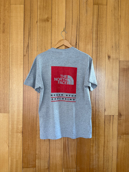 The North Face Logo T-Shirt (Light Grey)