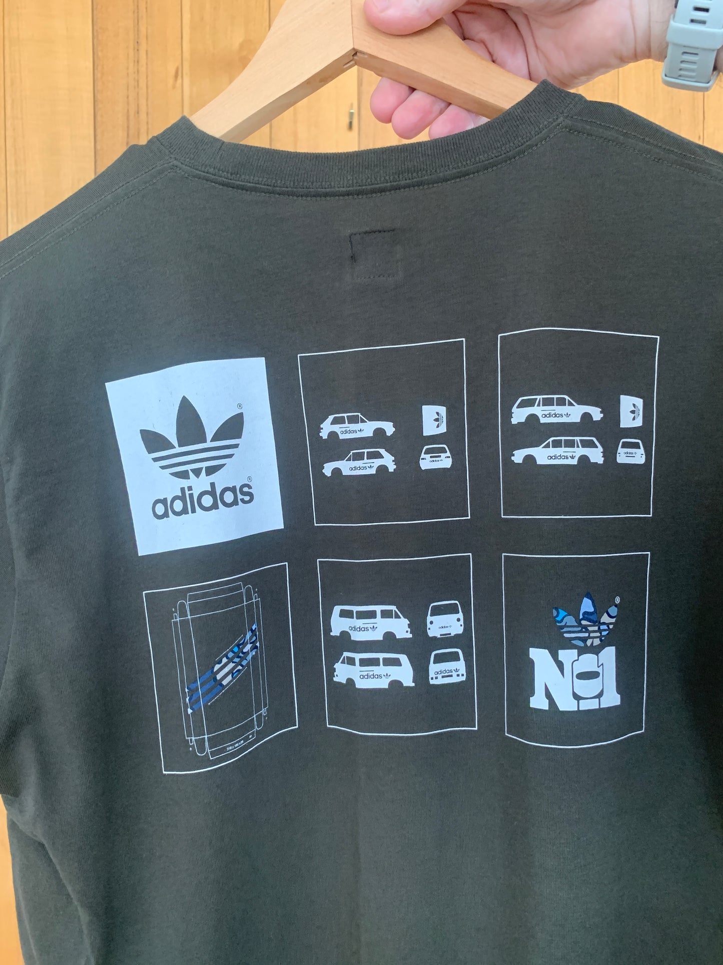 Adidas Originals People Mover Camo Van T-Shirt