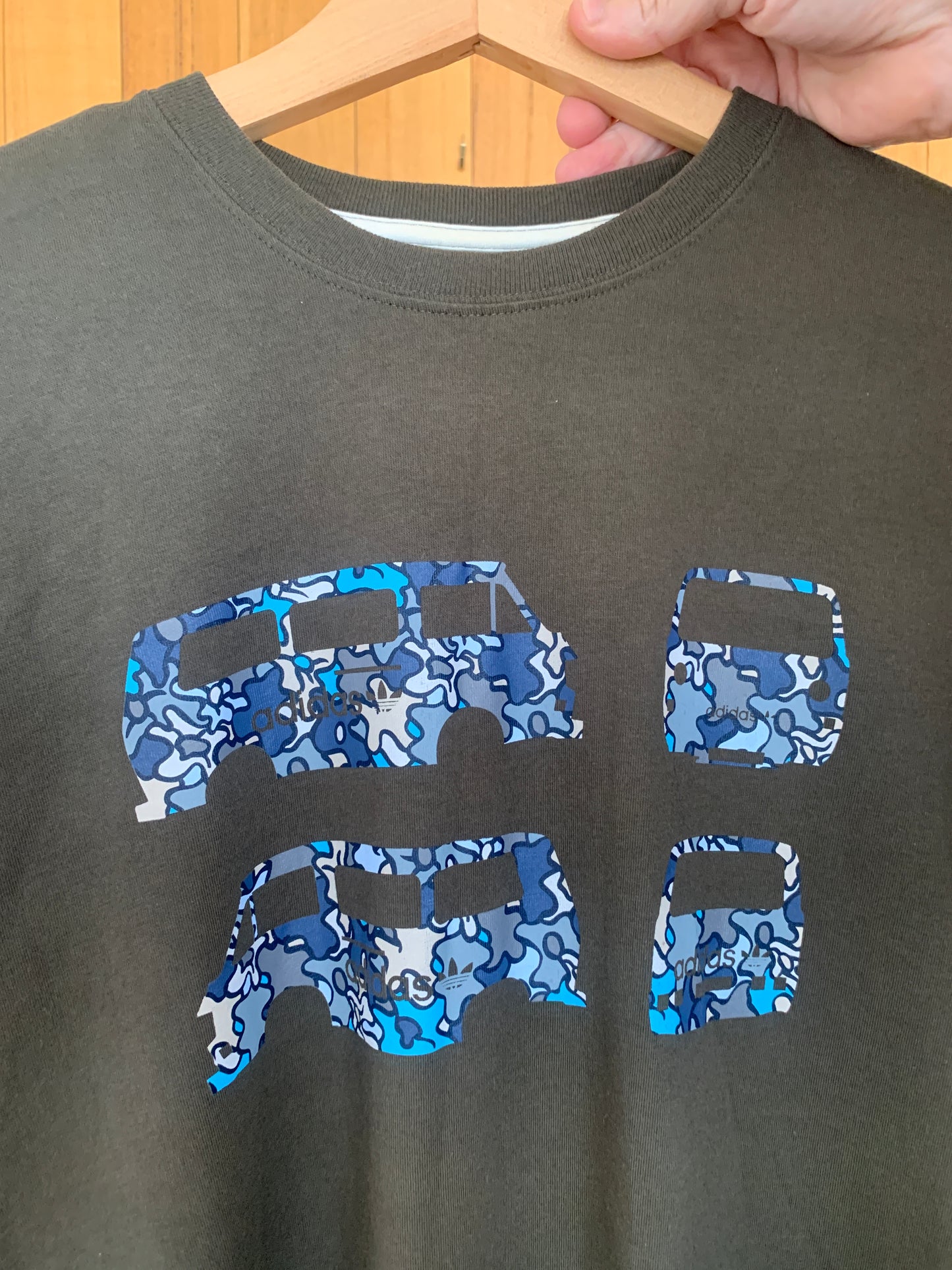 Adidas Originals People Mover Camo Van T-Shirt