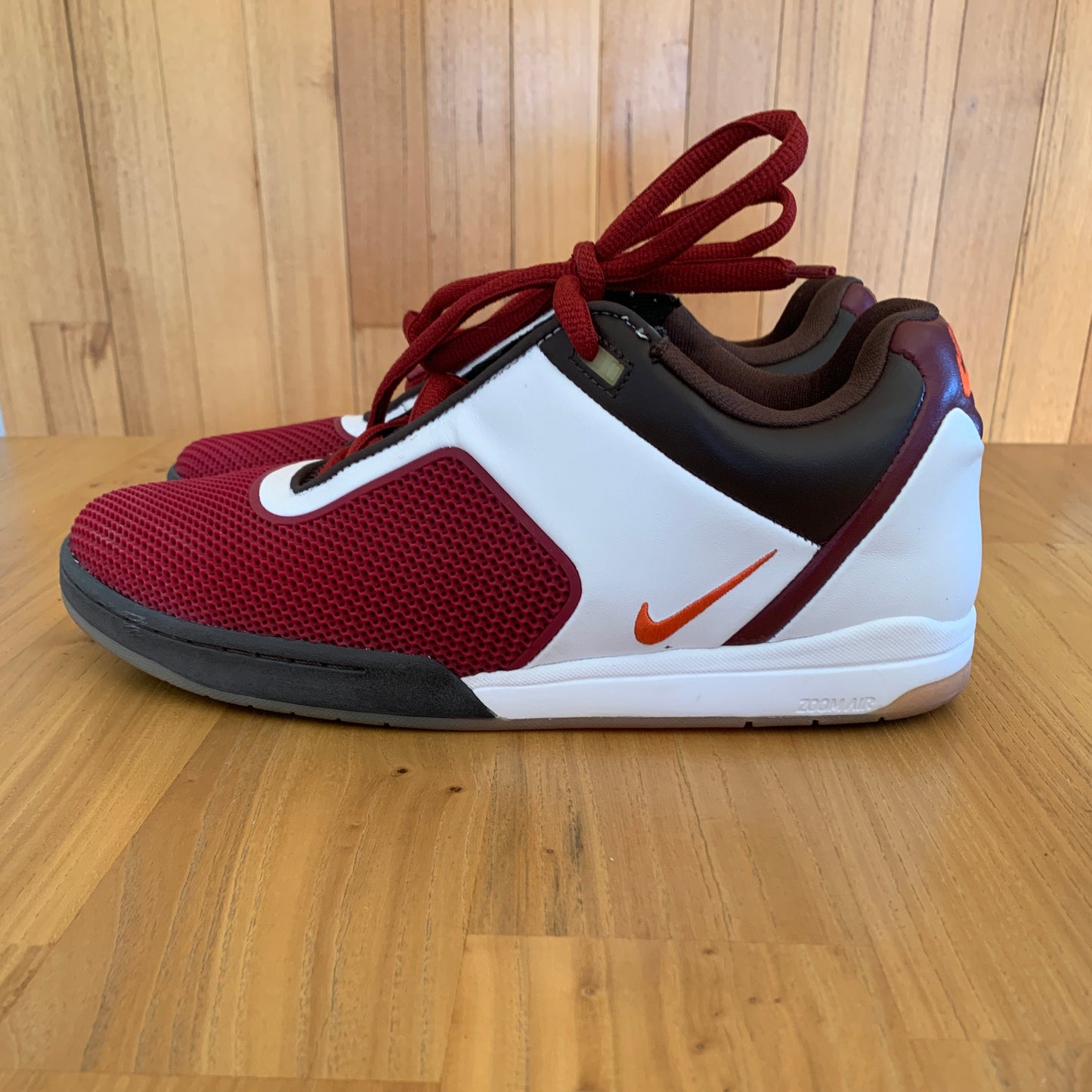 2006 NikeSB Zoom Tre White/Deep Orange Team Red
