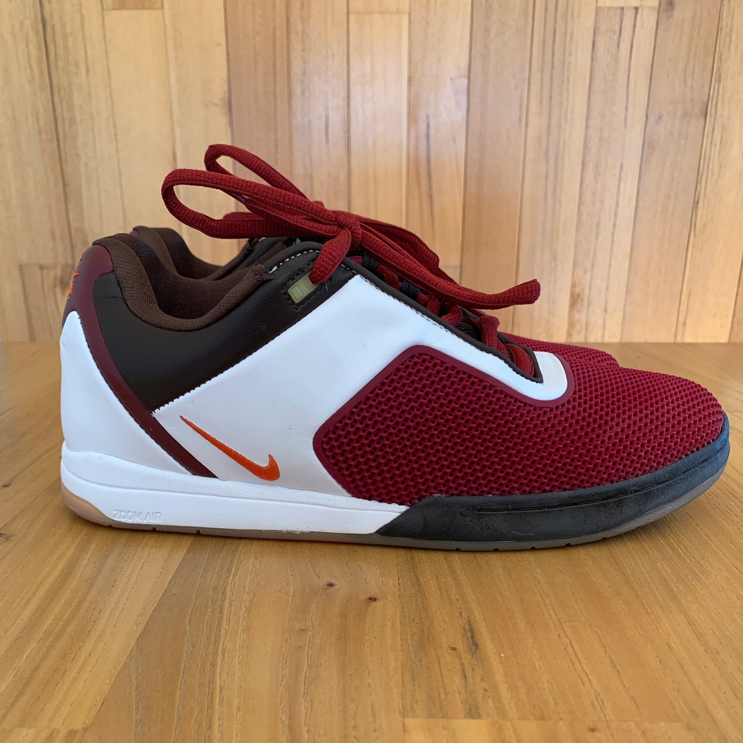 2006 NikeSB Zoom Tre White/Deep Orange Team Red