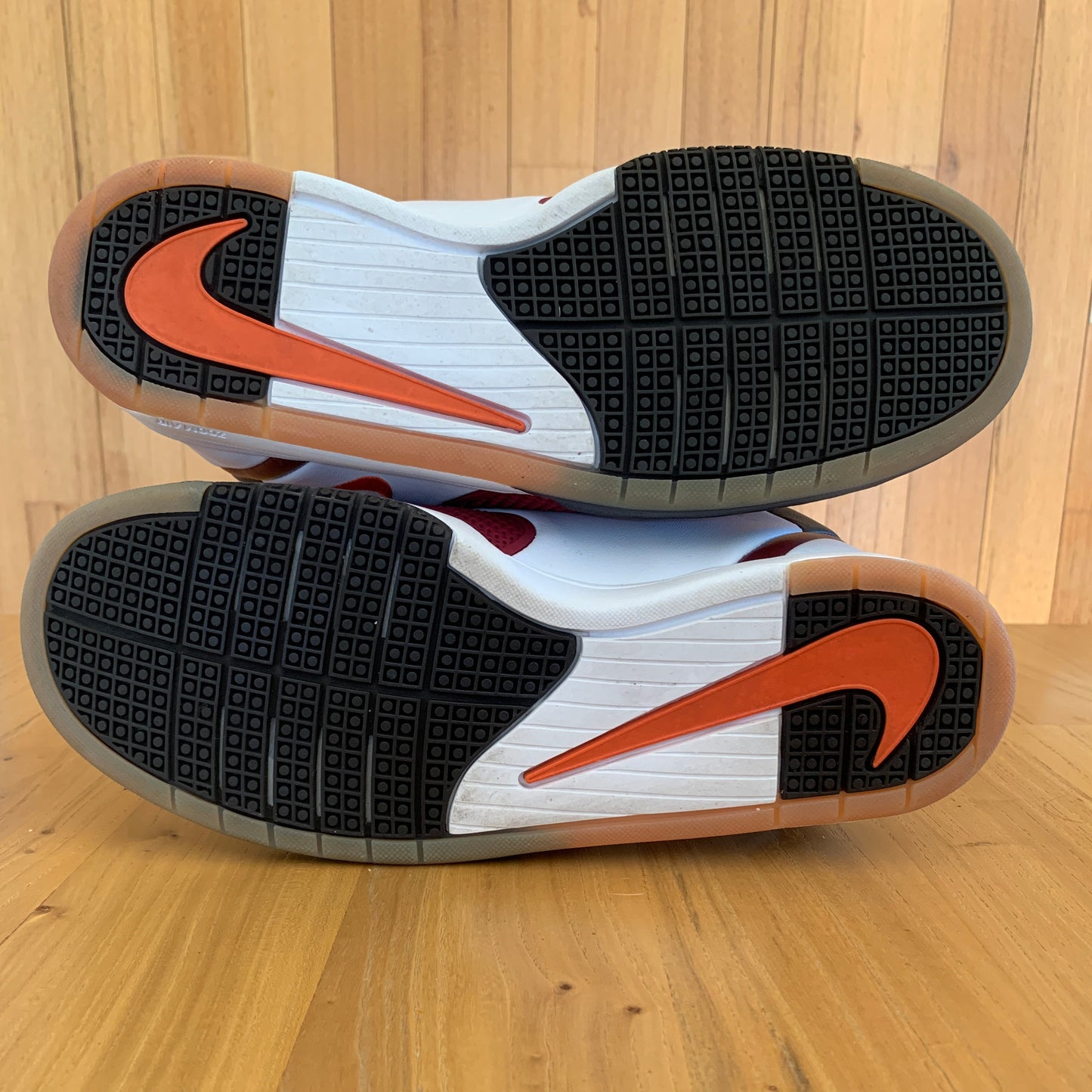 2006 NikeSB Zoom Tre White/Deep Orange Team Red