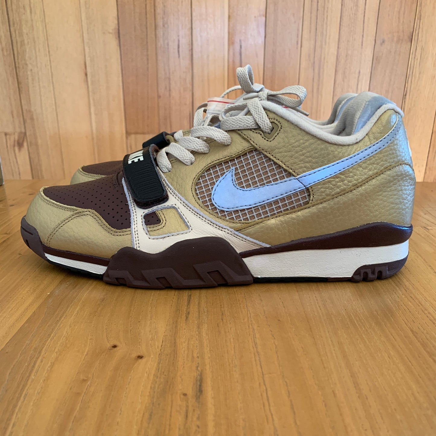 2007 NikeSB Air Trainer 2 Metallic Gold / Reflect Silver