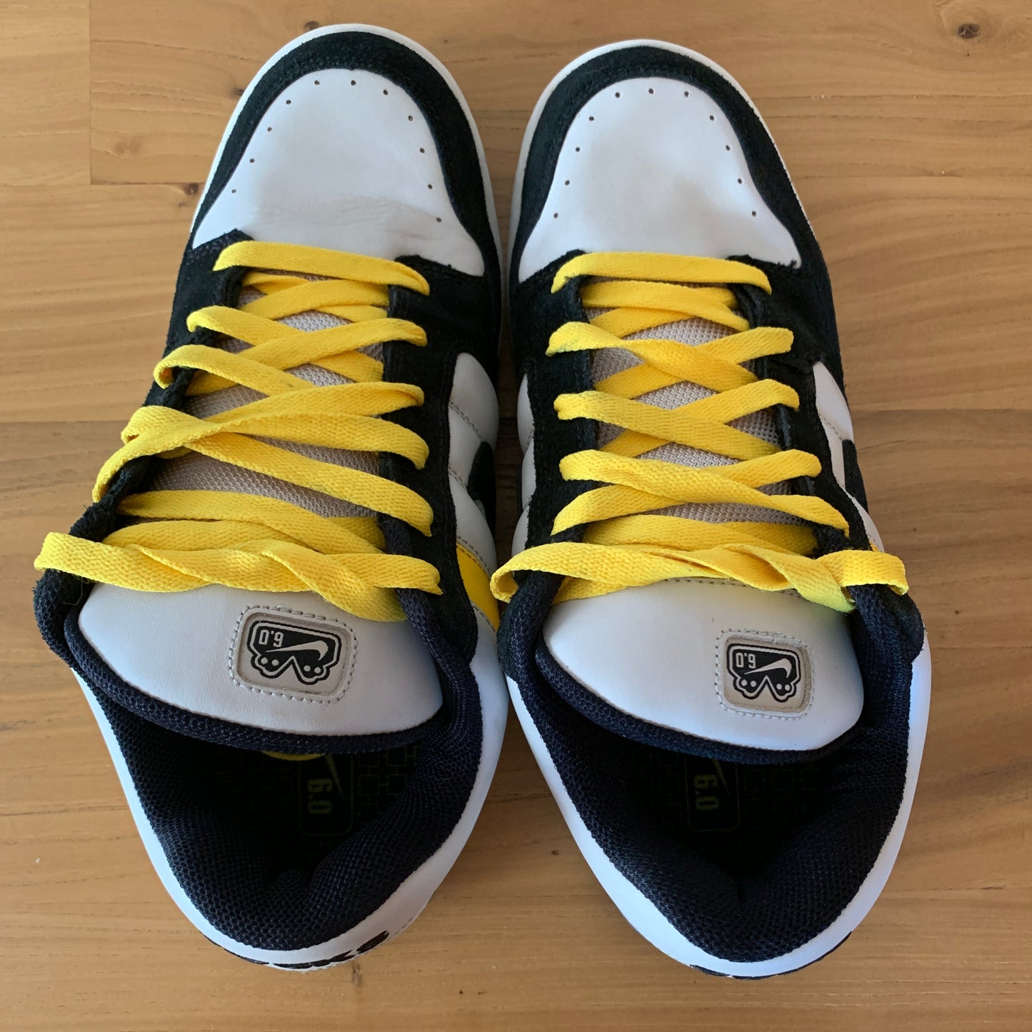 2006 Nike 6.0 Air Morgan Jocks Suck White/Black/Yellow