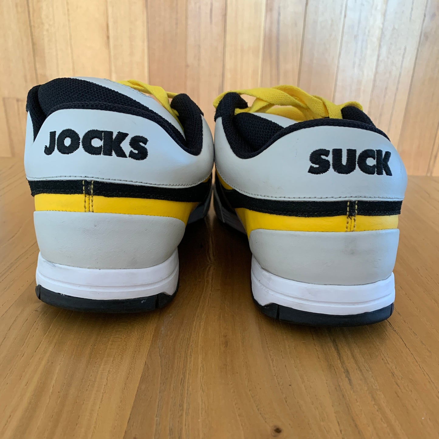 2006 Nike 6.0 Air Morgan Jocks Suck White/Black/Yellow