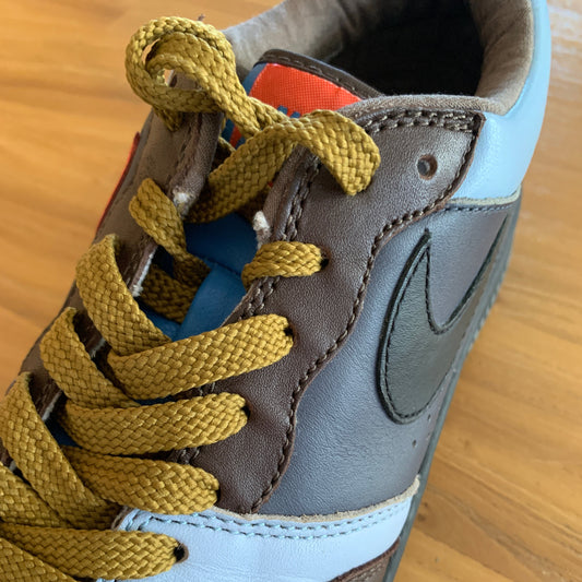 2006 Nike Court Force Premium Dark Blue Grey/Black-Boarder Blue