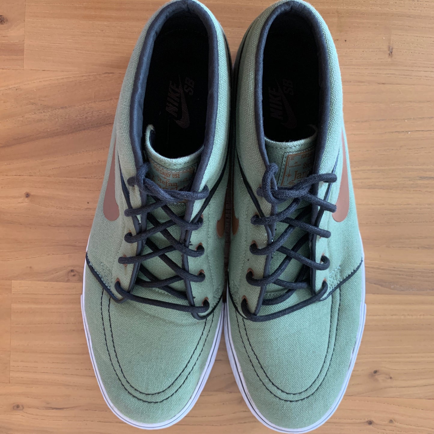 2011 NikeSB Stefan Janoski MD Oil Green/Pecan