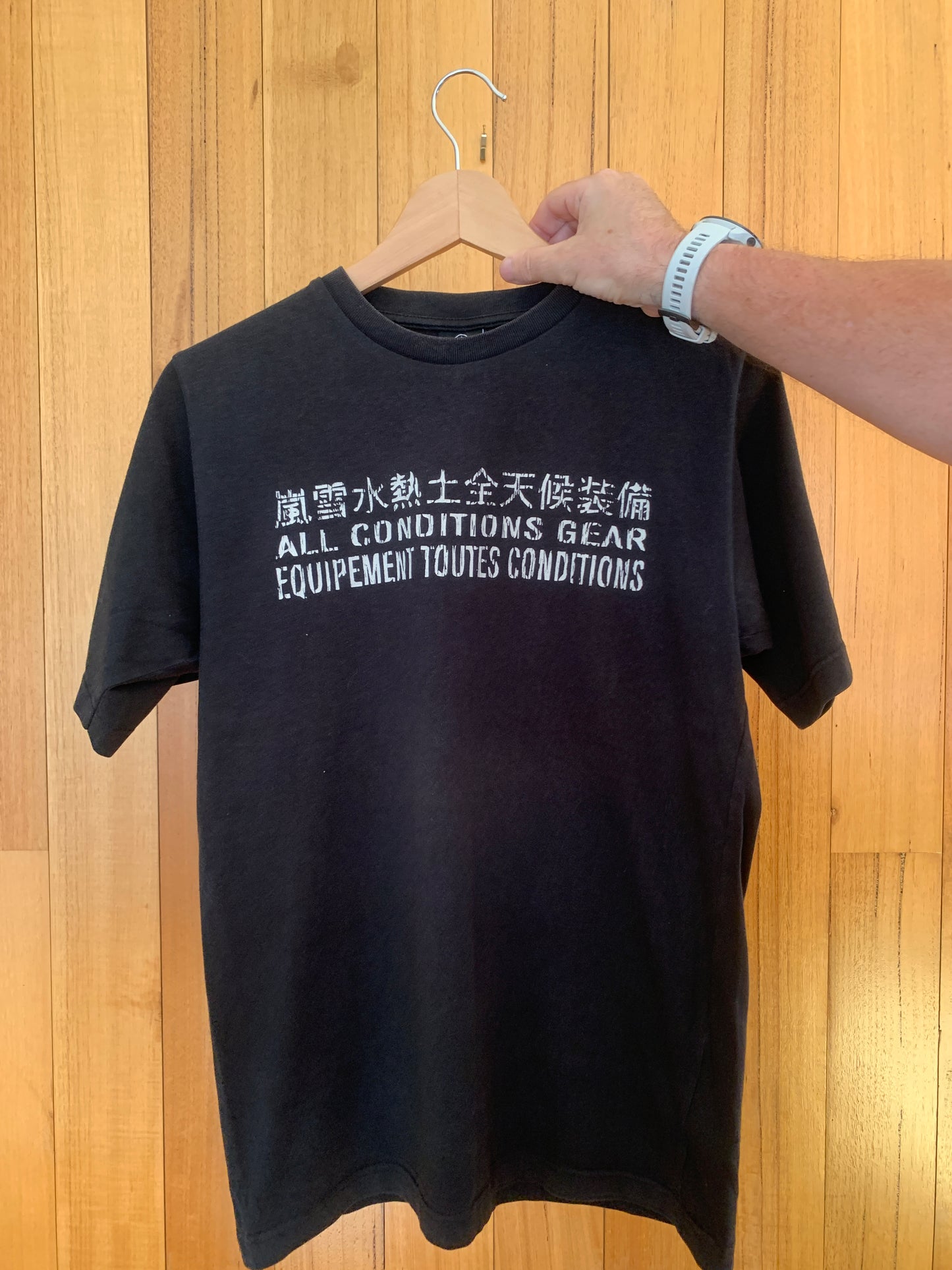 Nike ACG 3 Languages Logo T-Shirt - Black