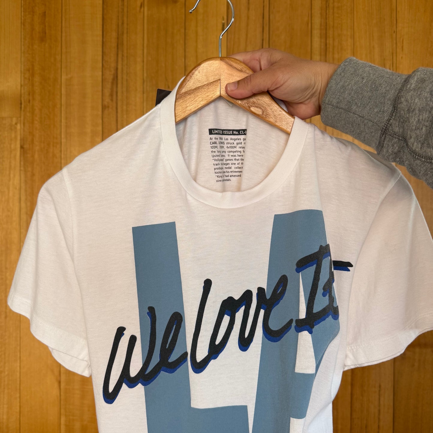 Nike Sportswear Limited Issue LA Olympics Carl Lewis 'We Love It' T-Shirt