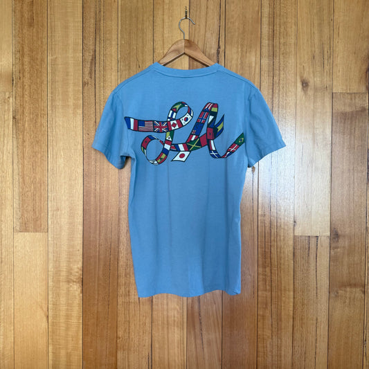 Nike Sportswear Limited Issue 84 LA Olympics Carl Lewis Nike Logo Inside Out T-Shirt