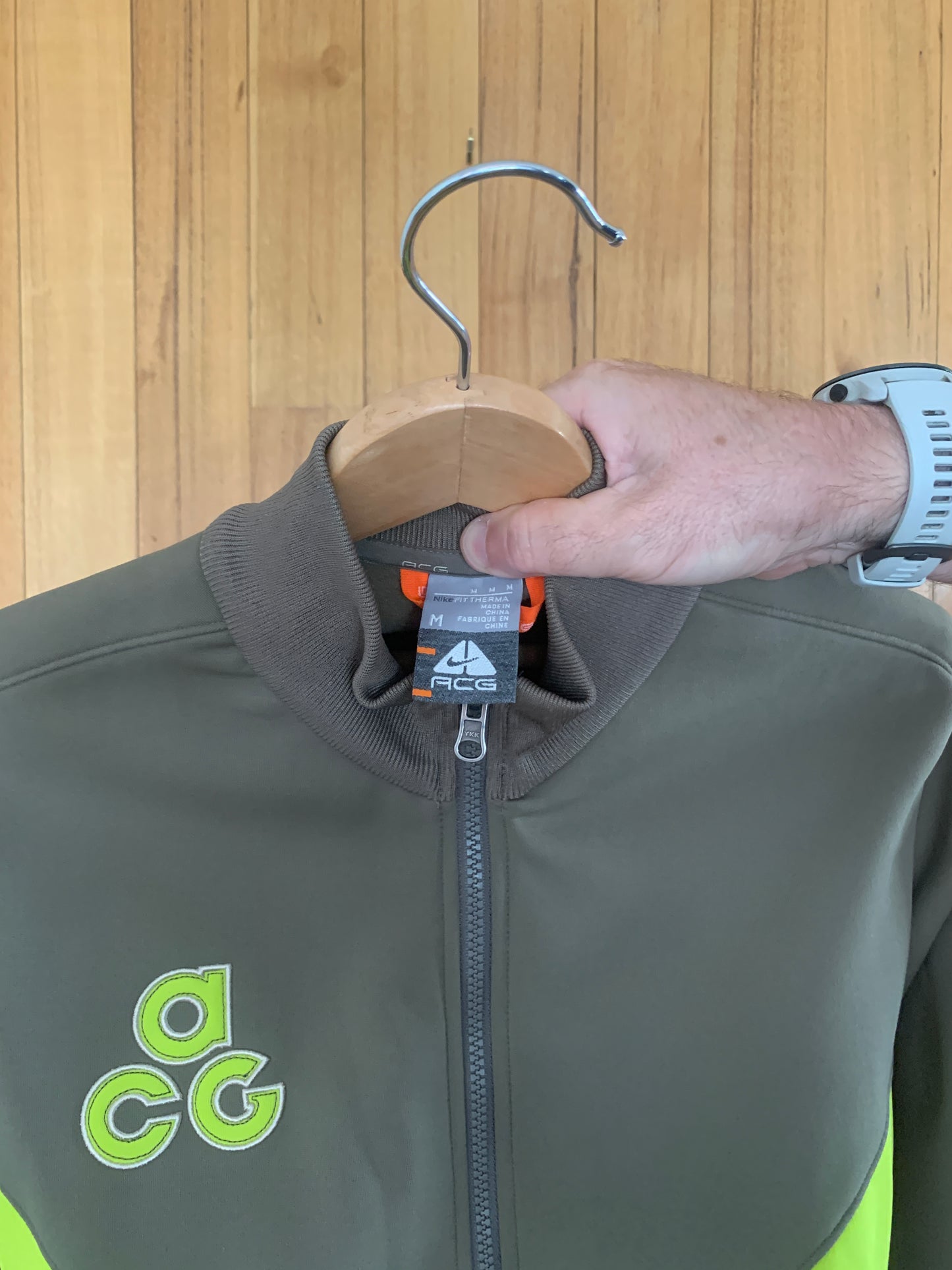 Nike ACG Track Jacket - Beige/Volt