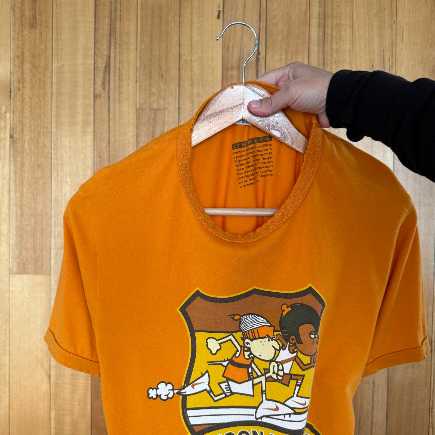 Nike Sportswear Limited Issue 'Oregon Track Patch' T-Shirt.