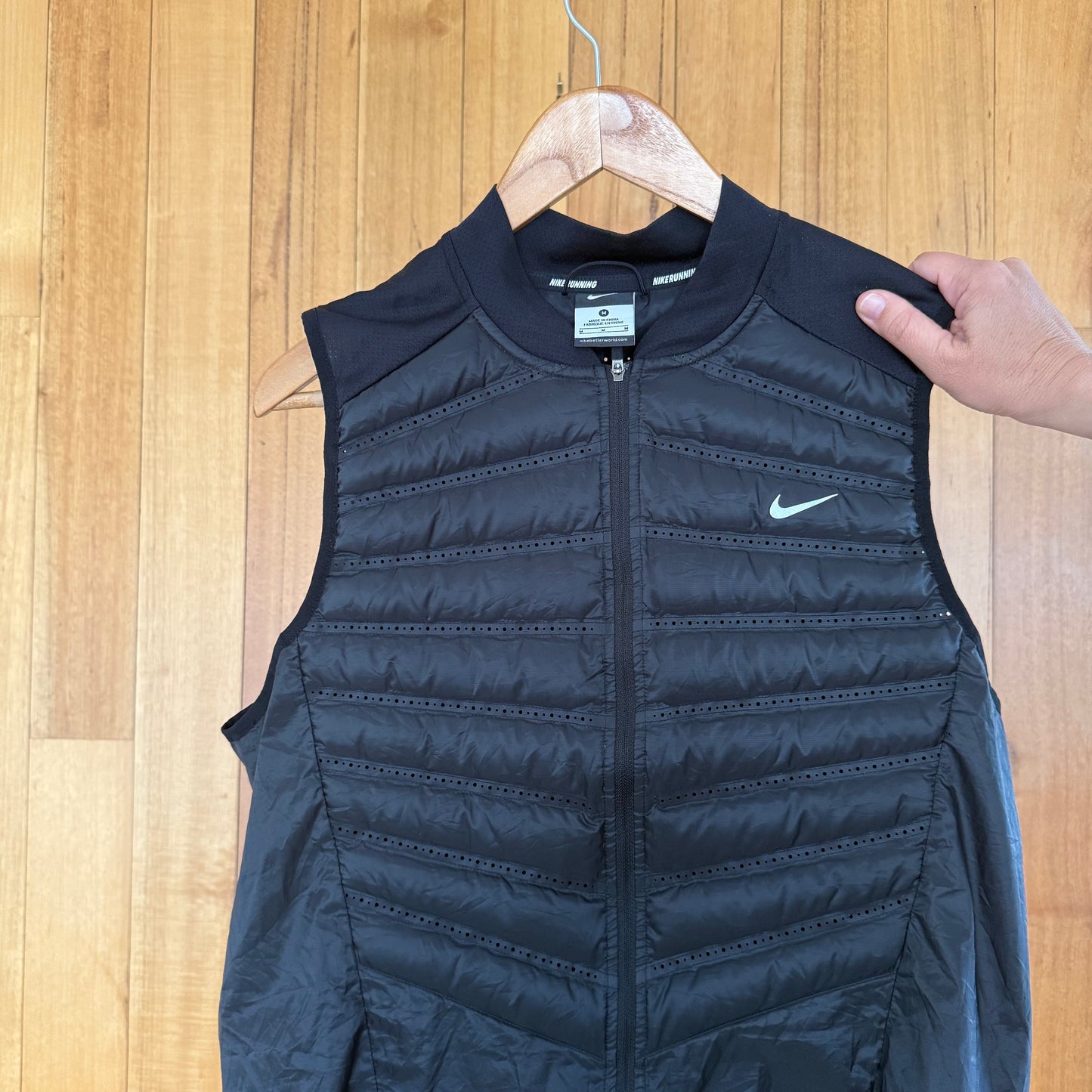 Nike Aeroloft 800 Down Full Zip Running Vest