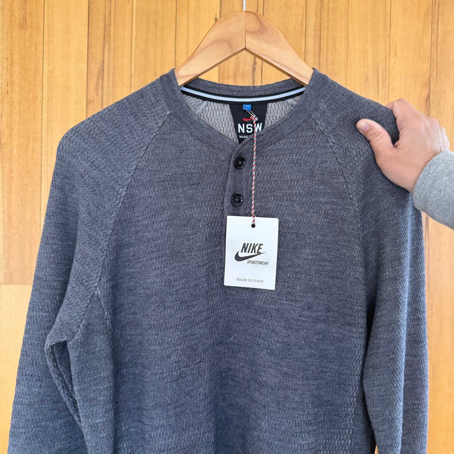 Nike Sportswear Made in Italy Wool Sweater