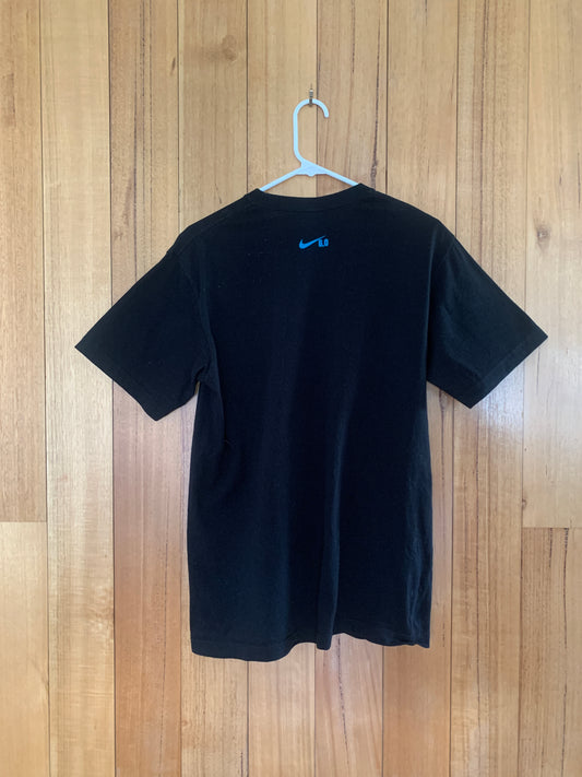 Nike 6.0 Logo T-Shirt in black showing back design
