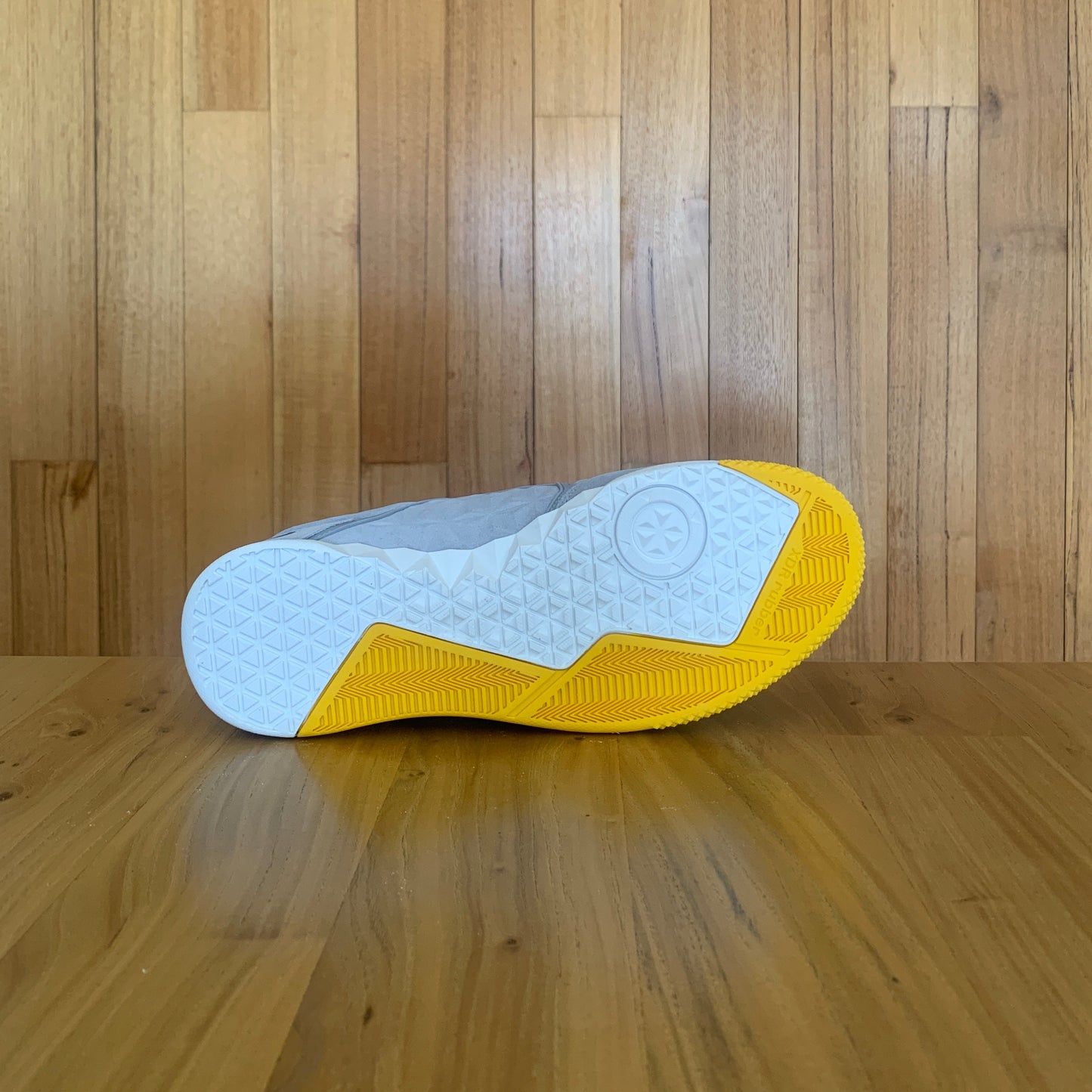 Outsole view of Nike Livestrong StreetGato showing street soccer traction pattern