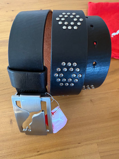 Puma Golf Leather Rivet Belt