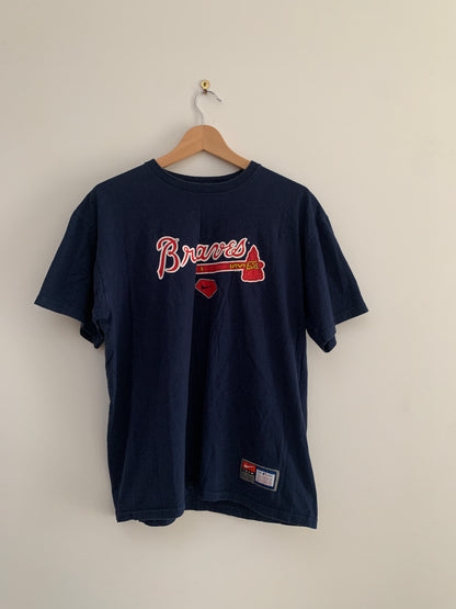 Nike Baseball Team Atlanta Braves Logo T-Shirt