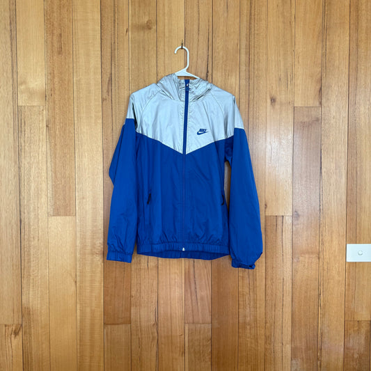 Nike Wind-Runner Jacket - Blue and Silver