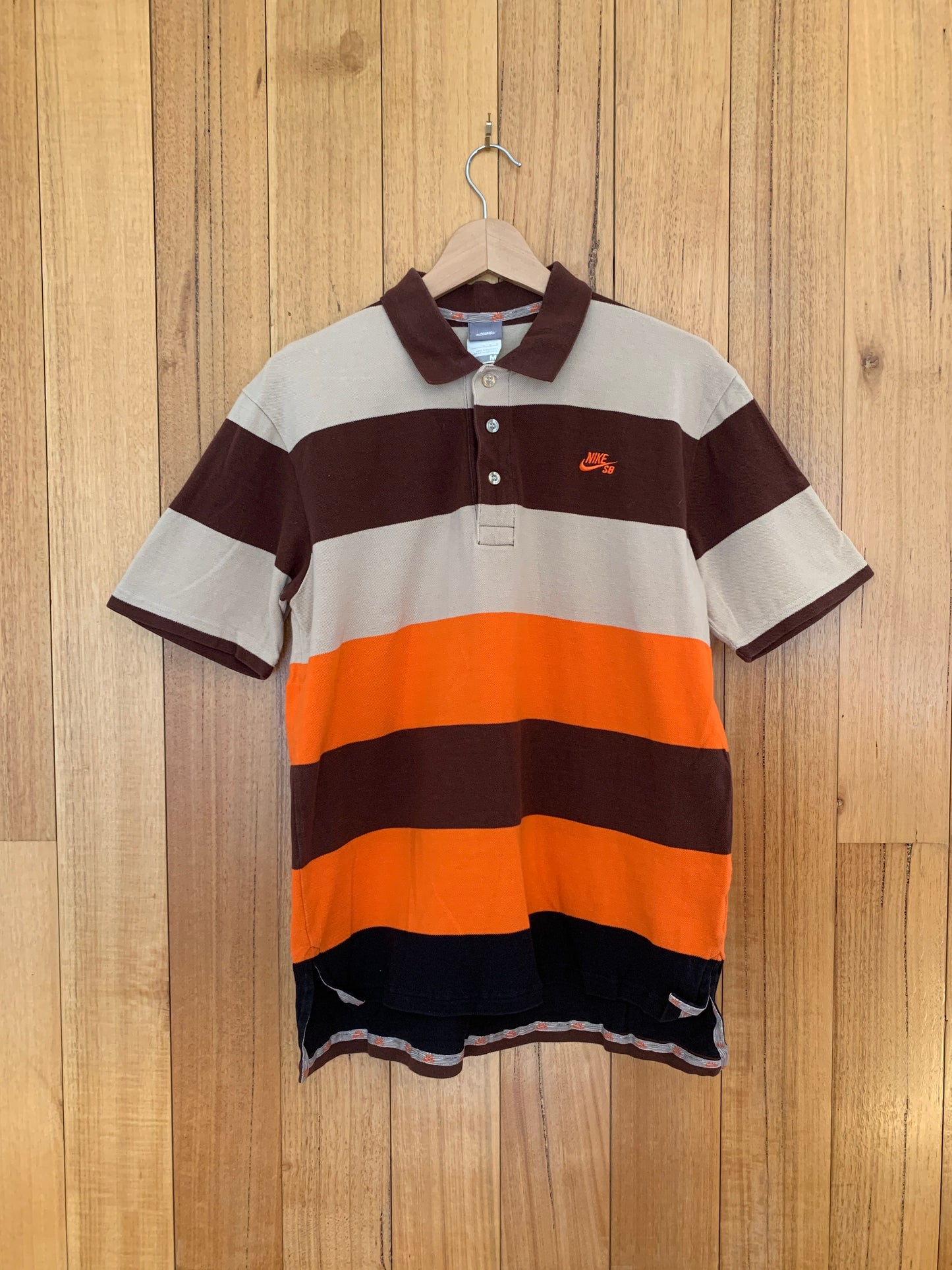NikeSB Striped Polo Shirt
