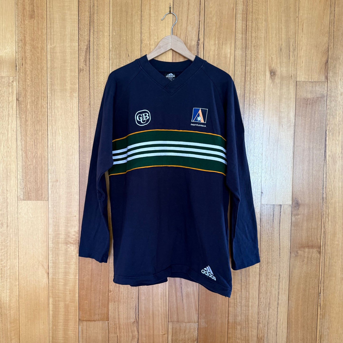 Adidas Australian Cricket Team Jersey - CUB and Ansett Sponsors