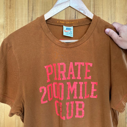 Nike Sportswear Limited Issue Steve Prefontain 'Pirate 2000 Mile Club' T-Shirt - Brown