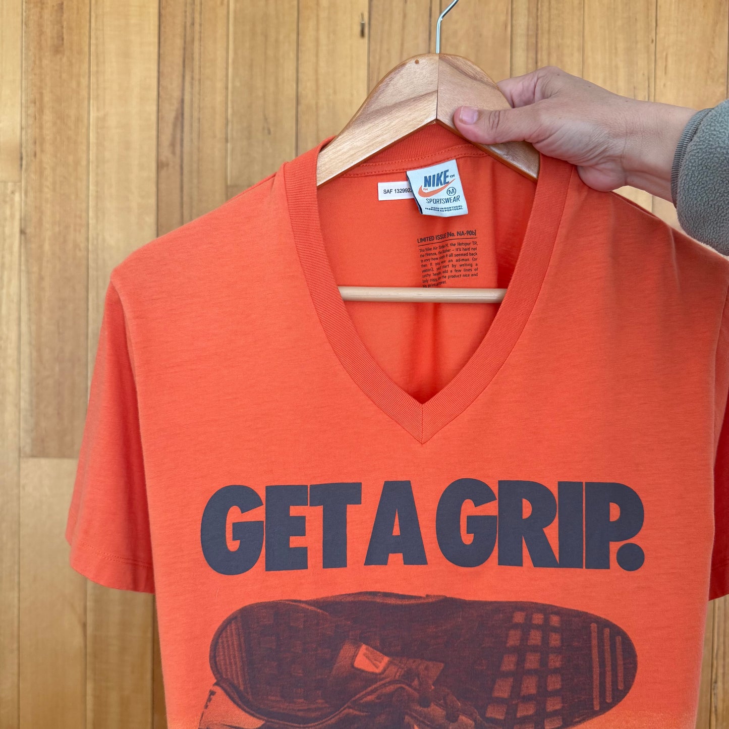 Nike Sportswear Limited Issue Air Strike Turf ' Get a Grip' T-Shirt