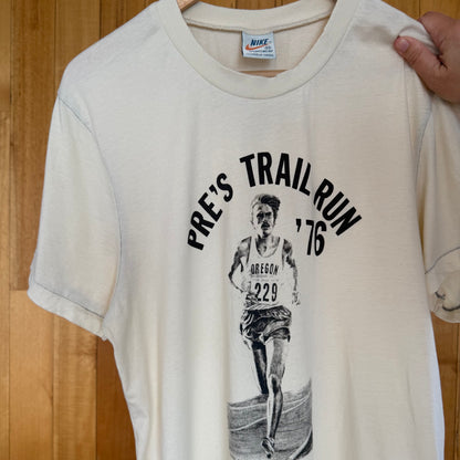 Nike Sportswear Limited Issue 'Pre's Trail Run 76' T-Shirt - Cream