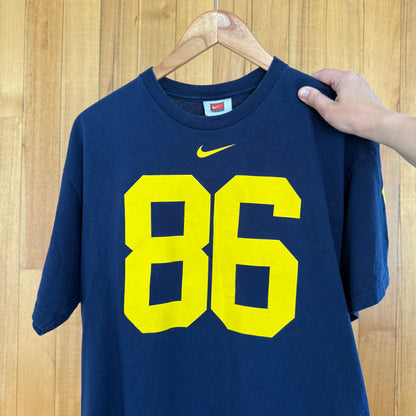 Nike Team University of Michigan 86 Football T-Shirt