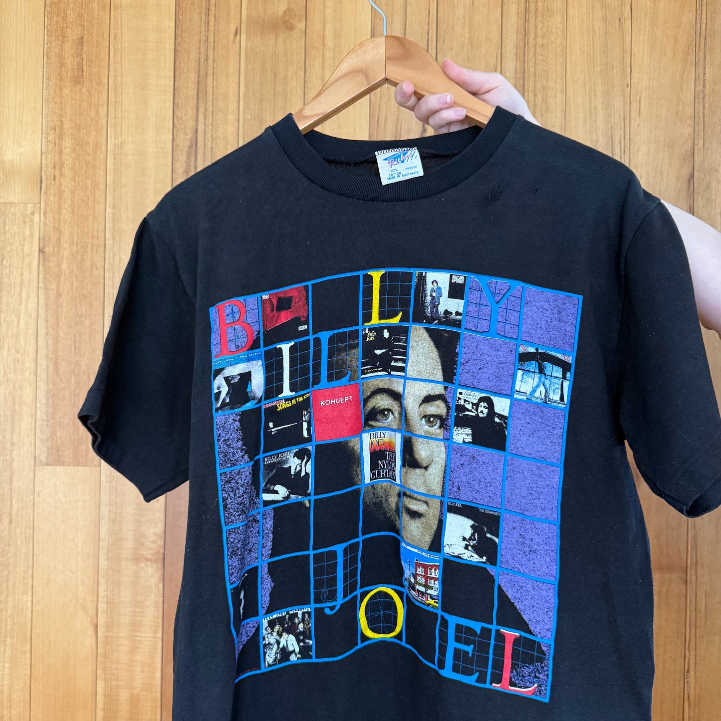 Billy Joel Melbourne Storm Front Tour 1990-1991 T-Shirt