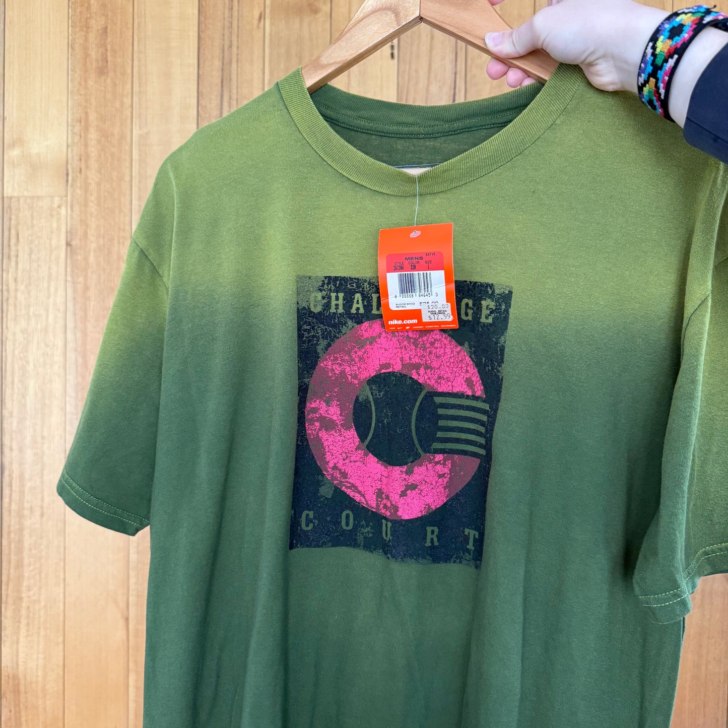 Nike Tennis Challenge Court T-Shirt - Green