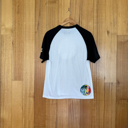 Nike Tennis McEnroe T-Shirt - White with black sleeves