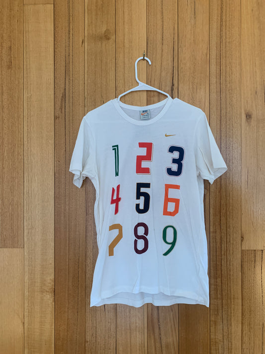 Nike White Label Football Numbers T-Shirt