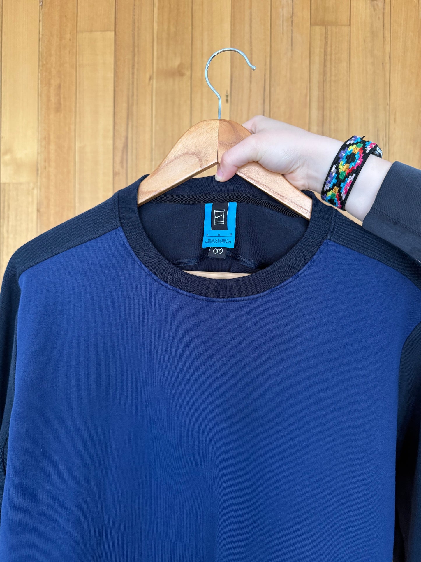 Nike Tennis Roger Federer Crew - Blue/Navy