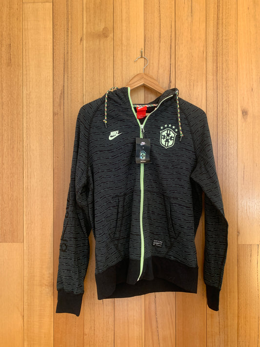 Nike Sportswear C.B.F Brasil National Football Team Hoodie Full Zip