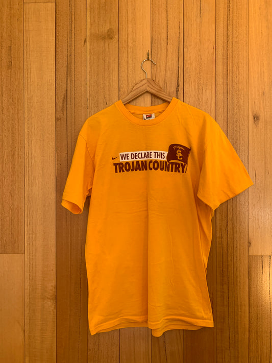 Nike Team USC Trojans ' We declare this Trojan country' T-Shirt