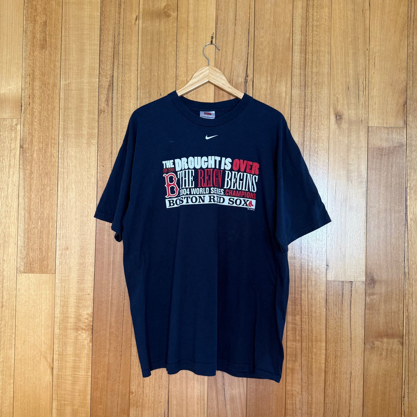 Nike Team Boston Red Sox 2004 World Series Champions T-Shirt
