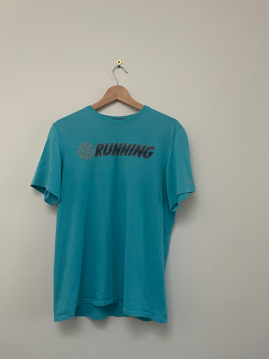 Nike Running Vertical Logo w Pinwheel T-Shirt