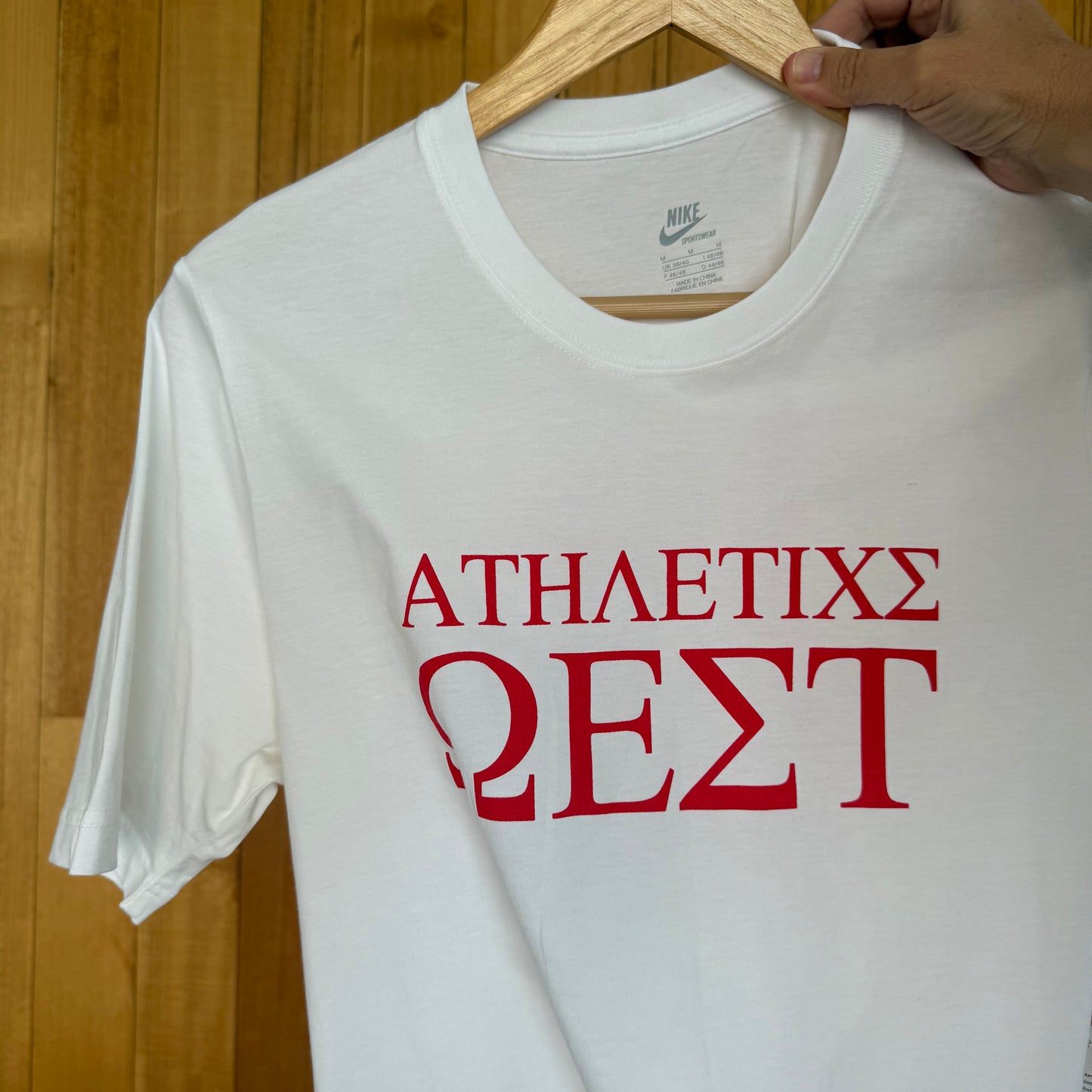 Nike Sportswear Greek Letters Athletics West T-Shirt