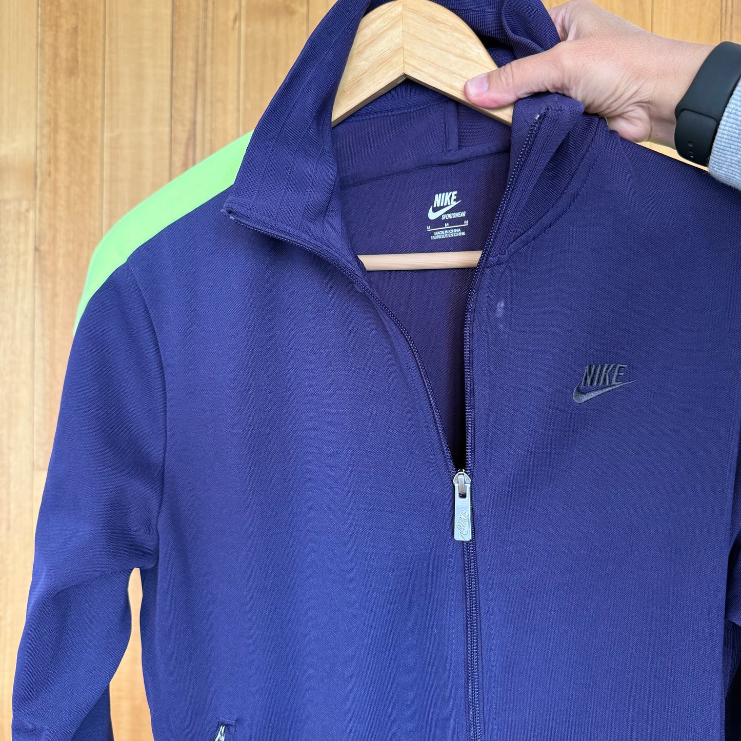 Nike Sportswear Full Zip Track Jacket - Purple