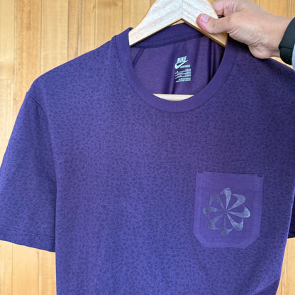 Nike Sportswear Purple Pinwheel Pocket T-Shirt