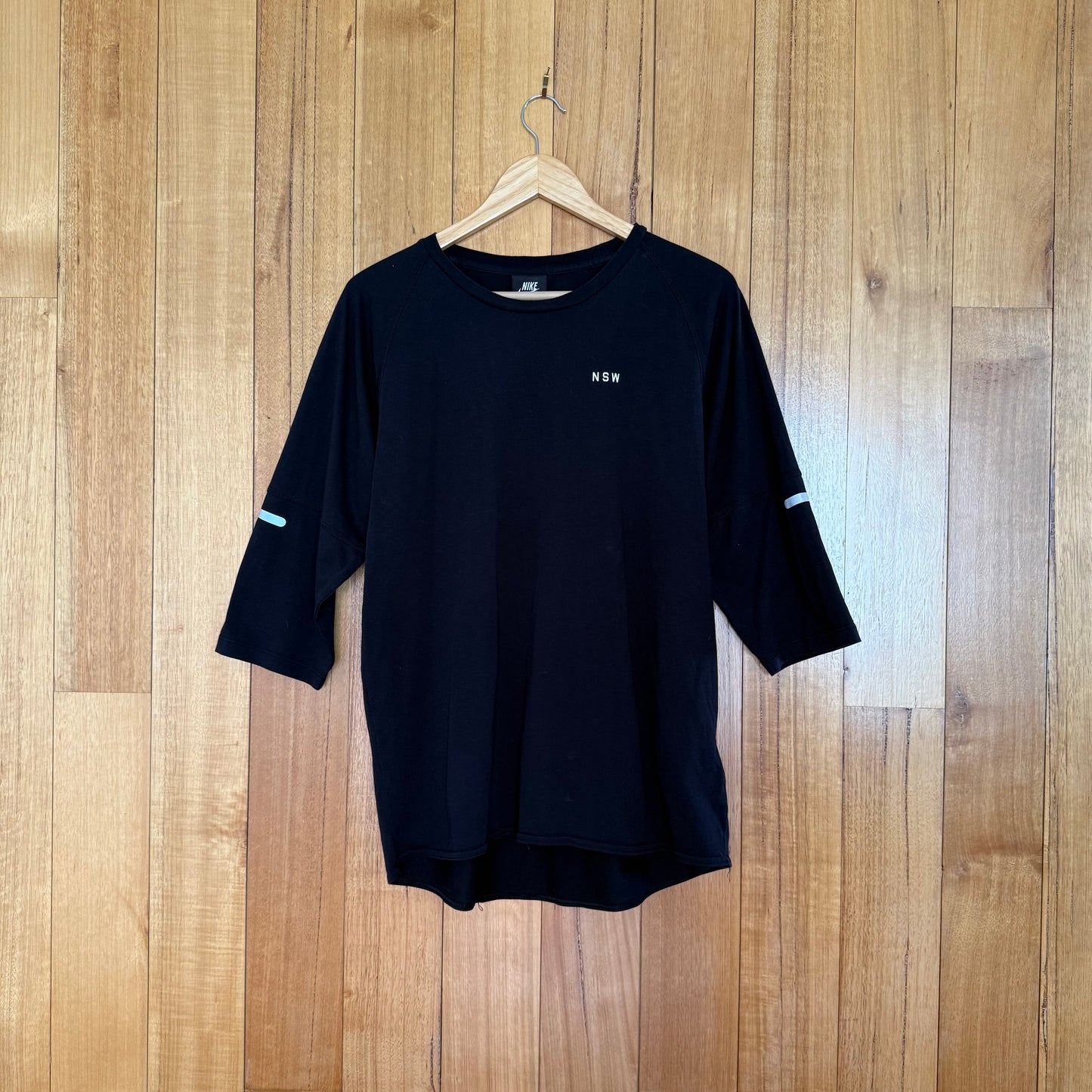 Nike Sportswear 3/4 Sleeve T-Shirt - Black