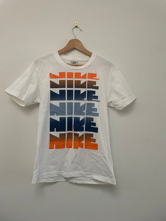 Nike White Label - Nike Modified Block Logo T-Shirt