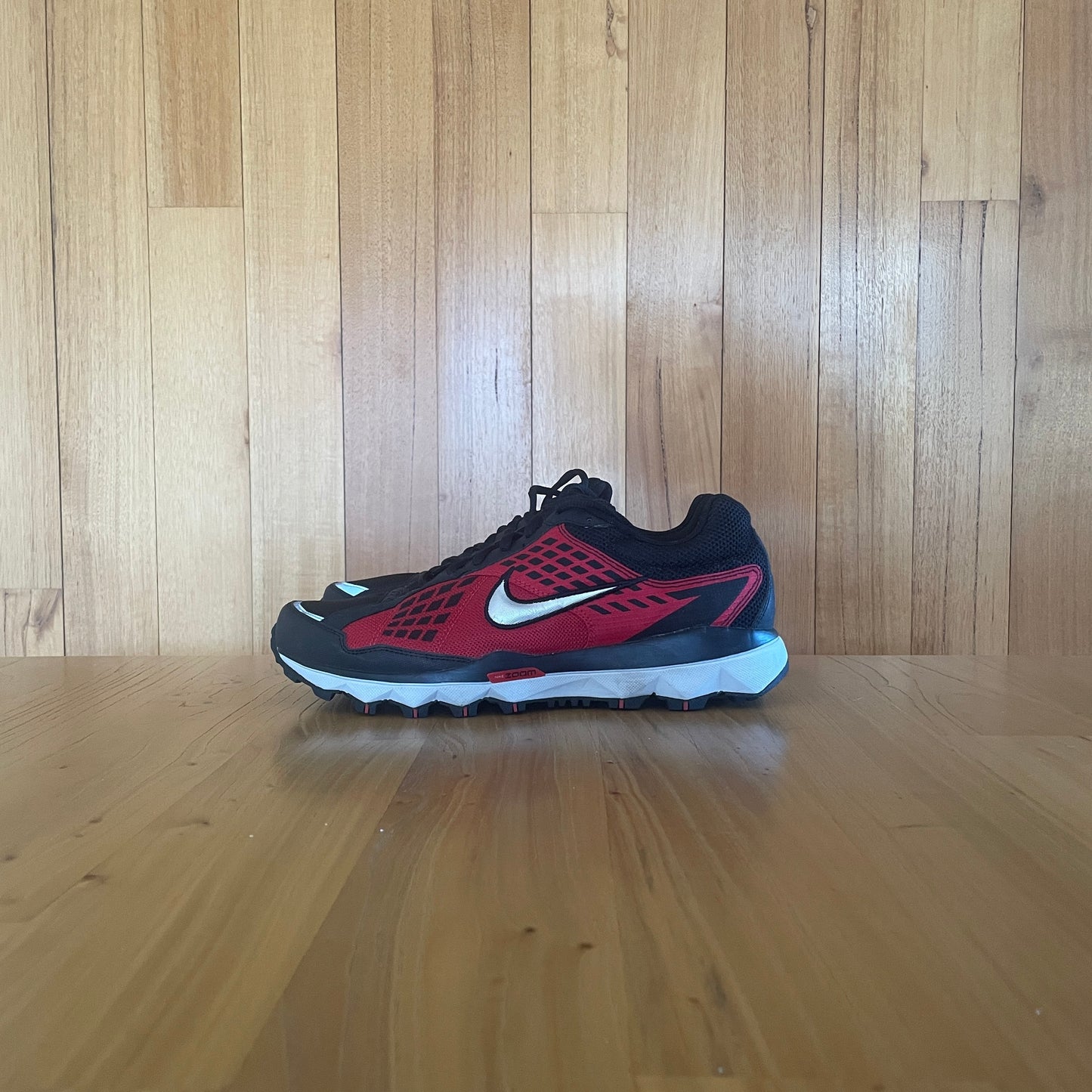 2007 Nike Air Zoom Trail S+ Running 'Black Red'