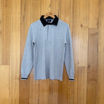 Nike Sportswear Made in Italy rugby top in grey, premium Italian construction from 2010s, new with tags